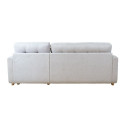 Corner sofa bed WAIOLA grey
