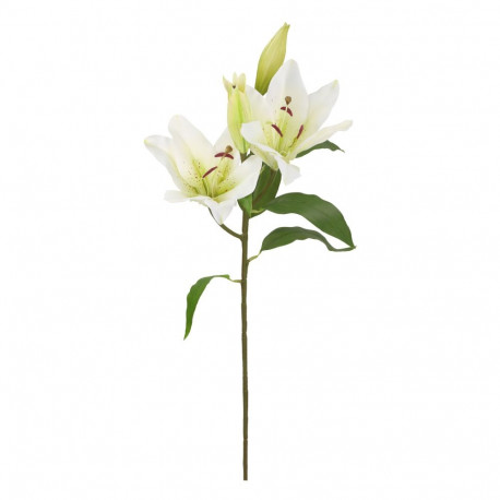 Artificial flower IN GARDEN H75cm, white lily