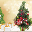 Decorative Christmas tree for desk 50 cm RC-K-432 green