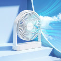 HOCO ultra thin desktop fan HX65 white