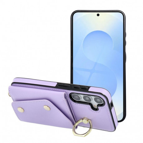 Case for Samsung A55 5G Wonder with wallet lilac