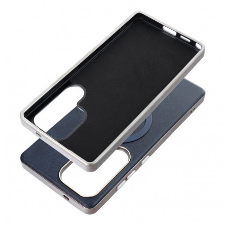 Case for Samsung A36 Gentleman Mag Cover compatible with MagSafe navy blue