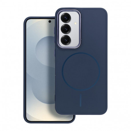 Case for Samsung A36 Frame Mag Cover compatible with MagSafe navy blue