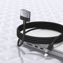 Cable USB C to Mag3 Hoco 5A 140W magnetic 1,8 m U141 black