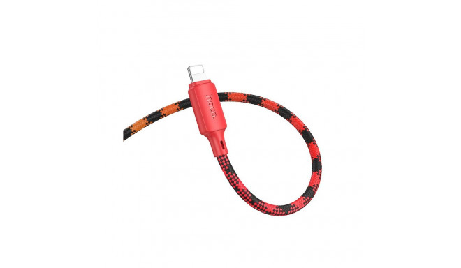 Cable USB C to Lightning Hoco PD 27W 1 m X116 gradient purple