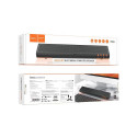 Bluetooth speaker 2 x 3W Hoco 2in1 BS66 black