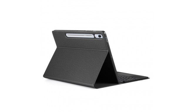 DUX DUCIS case TK foldable with Wireless Keyboard for SAMSUNG Tab S10 FE Plus black