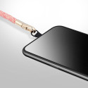 FORCELL F-DESIGN L8X36 wrist phone lanyard with adjustable length (max 18cm in the loop) pink white