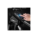 WILDMAN traveling bag for bike frame with zipper 1,2L (4"-7") ES6 black