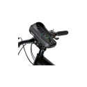 WILDMAN traveling bag for bike handlebars with zipper 0,5L (4 "- 7") ES16 black