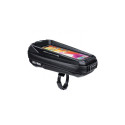 WILDMAN traveling bag for bike frame with zipper 0,6L (4 "- 7") MS33 black