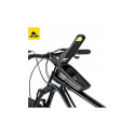 WILDMAN traveling bag for bike frame with zipper 1L (4 "- 7") E12X black