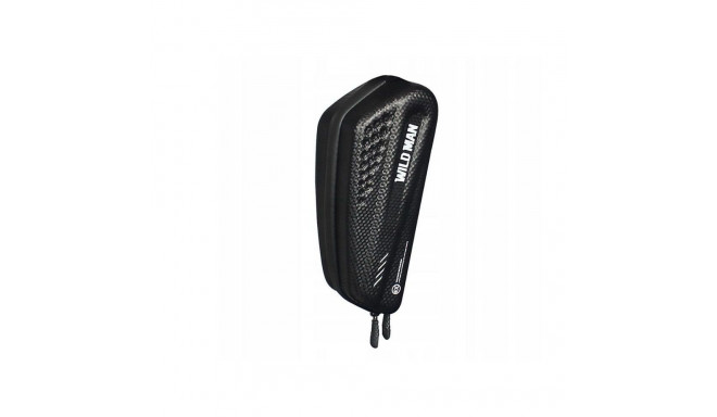 WILDMAN traveling bag for bike frame with zipper 1L EX black
