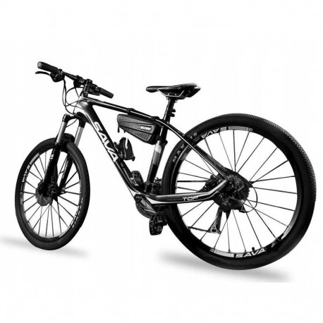 WILDMAN traveling bag under the bike frame with zipper 1,2L ES4 black