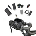 WILDMAN traveling bag for bike handlebars with zipper 2L XT17 black