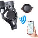 Bicycle bottle holder with space for AirTag FSCGE-120-3 black