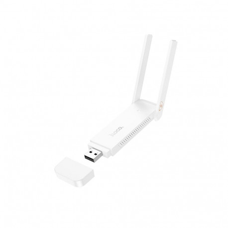 Portable wireless router USB A Hoco WiFi HI40 white