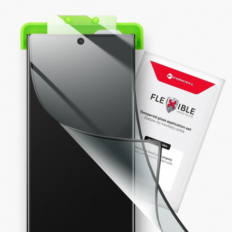 Hybrid glass to iPhone 17 PRO MAX / 18 PRO MAX Forcell Flexible 5D black