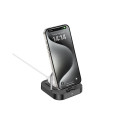 Desktop charger Hoco 2in1 USB C PD QC 3A 30W + wireless charging 5W CQ16B black