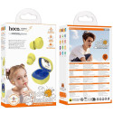 HOCO wireless earphones bluetooth TWS for kids EW111 yellow