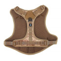 Dog harness TACTICAL size XL brown