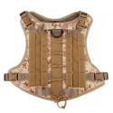 Dog harness TACTICAL size XL brown