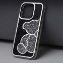 TEDDY BEAR Case for IPHONE 17 silver