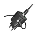 HOCO charger 2 x Type C + 2 x USB A + cable Type C to Type C PD QC3.0 3A 30W N56 black