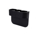 Triple cup holder black
