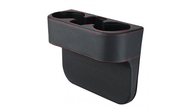 Cup holder between seats black