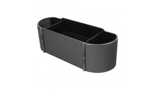 Seat back storage box black