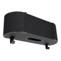 Seat back storage box black