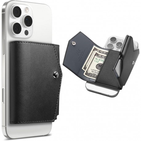SPIGEN VALENTINUS PRO MAGSAFE WALLET BLACK