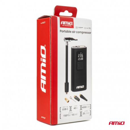 Juhtmevaba autokompressor 10bar 40W