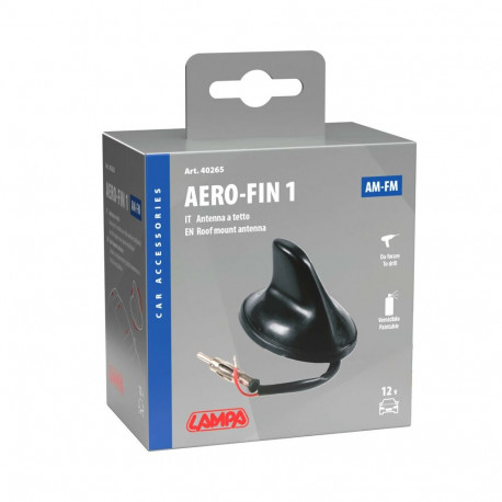 Antenn 12V, FM/AM aerofin