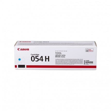 Canon 054 H High Yield Toner Cartridge, Cyan