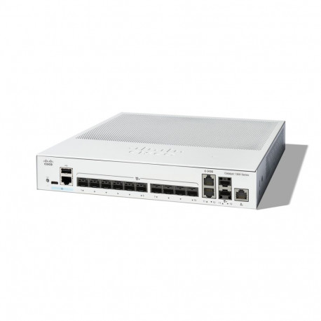 Cisco võrgulüliti C1300-12XS haldatav L2/L3, hall