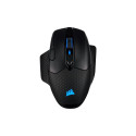 Corsair DARK CORE RGB PRO paremakäeline RF juhtmevaba + Bluetooth + USB Type-A optiline hiir 18000 D