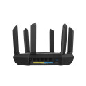 ASUS RT-AXE7800 juhtmevaba ruuter kolme sagedusalaga (2.4 GHz / 5 GHz / 6 GHz) must