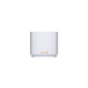 ASUS ZenWiFi XD4 Plus AX1800 2 Pack kahe sagedusalaga (2,4 GHz / 5 GHz) Wi-Fi 6 (802.11ax) valge sis