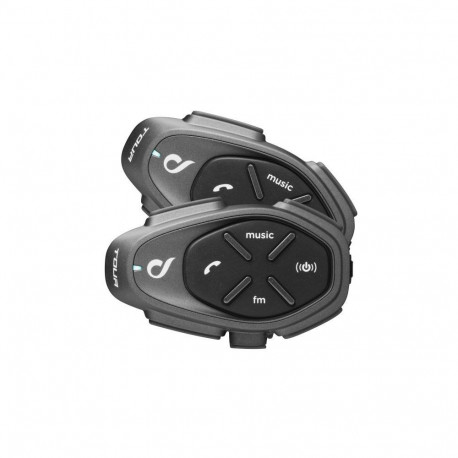 Interphone TOUR HD mootorratta intercom 1500 m 2 tk must