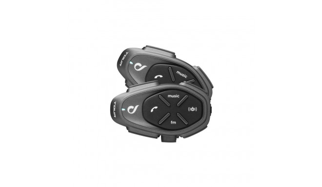 Interphone TOUR HD mootorratta intercom 1500 m 2 tk must