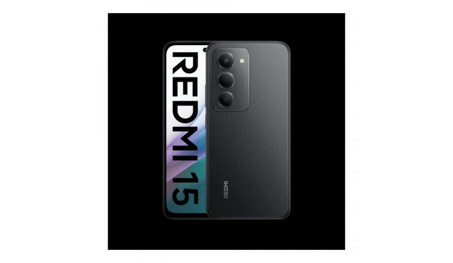 Xiaomi Redmi 15 6/128GB kesköö must