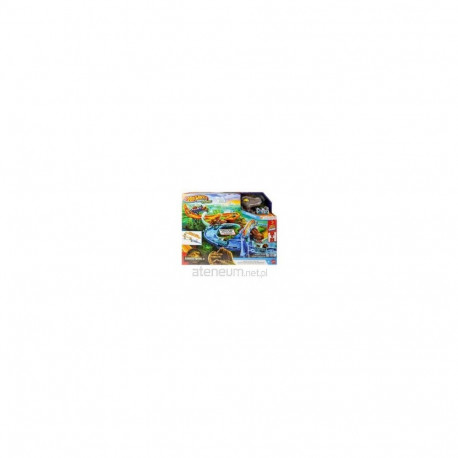 Hot Wheels rajakomplekt RacerVerse Jurassic World Crash & Splash koos metallist dinosauruse mänguaut