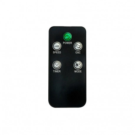 VOLTENO FLOOR FAN BLACK+ REMOTE CONTROL+DISPLAY 40cm