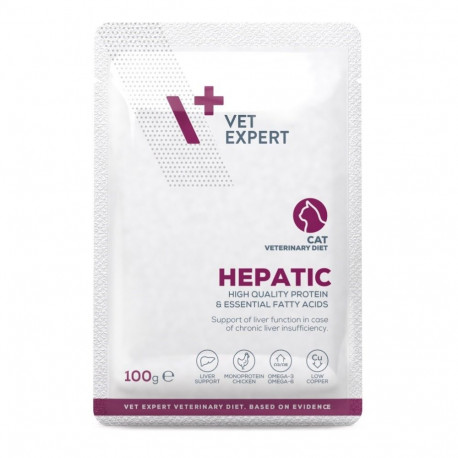 VETEXPERT Hepatic kanaga märg kassitoit 100g