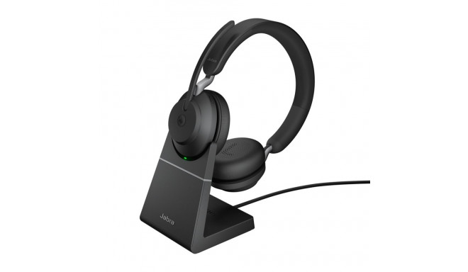 Jabra Evolve2 65 juhtmevaba peavõru kontori/kõnekeskuse USB Type-A Bluetooth must peakomplekt