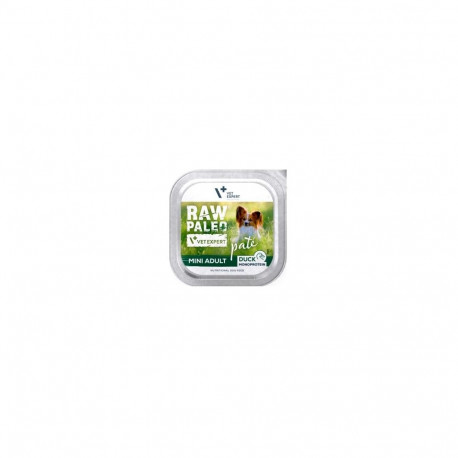 VETEXPERT Raw Paleo Pâte Mini Adult Duck - wet dog food - 150g