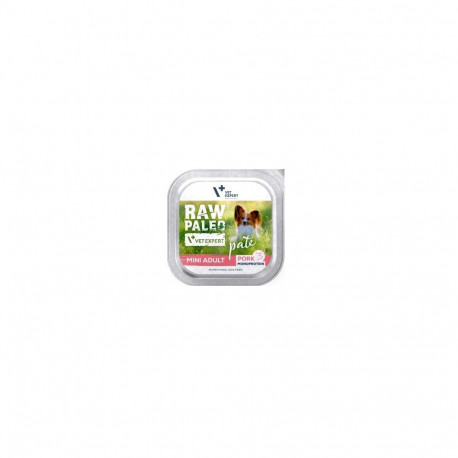 VETEXPERT märg koeratoit Raw Paleo Pâte Mini Adult sealiha 150g
