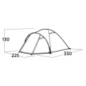 Easy Camp Setesdal 4 roheline kuppel-/iglu-telk